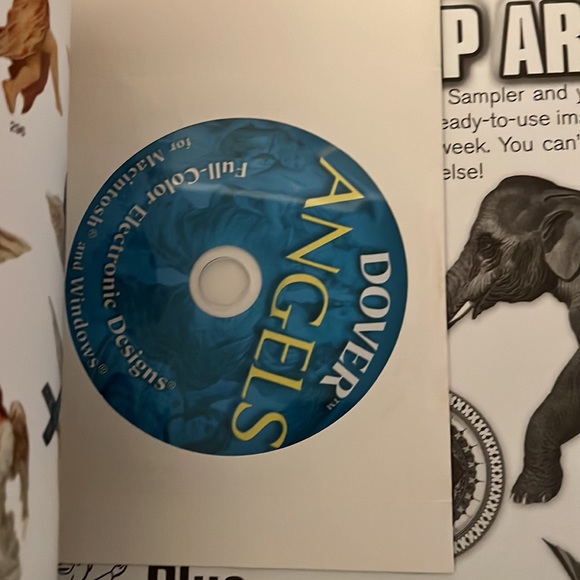 Dover Publications Angels Clip Art Paper Book - Picture 4 of 8